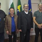 Julio Küller recebe vereador Sargento Benedito e discute expansão de projeto de árvores genealógicas