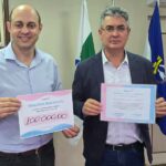 APACD recebe compromisso de emenda de R$100 mil e homenageia presidente da Câmara