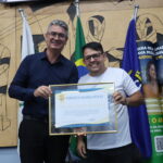 Professor Careca recebe homenagem do Mérito Legislativo