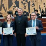 Reitores da UEPG recebem Moção de Aplausos na Câmara Municipal de Ponta Grossa
