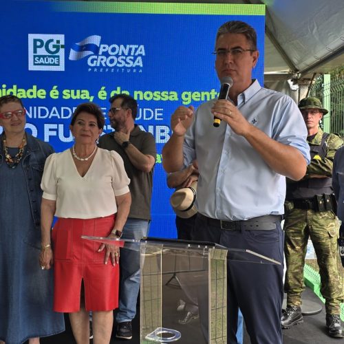 Julio participa da inauguração da UBS Roberto Furstenberger