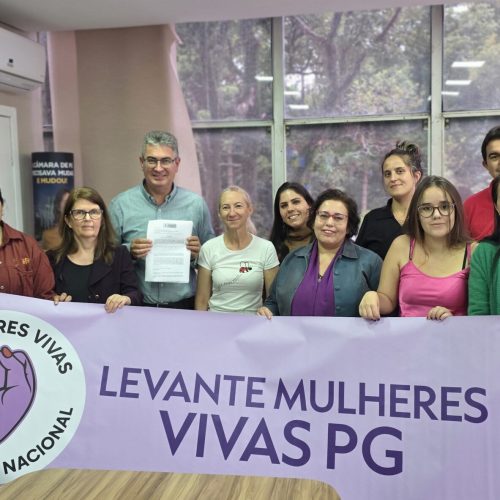 Levante Mulheres Vivas PG  se reúne na Câmara Municipal 