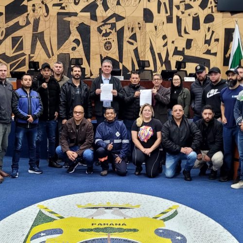Julio Küller recebe futuros guardas municipais e reforça pedido por mais vagas no concurso