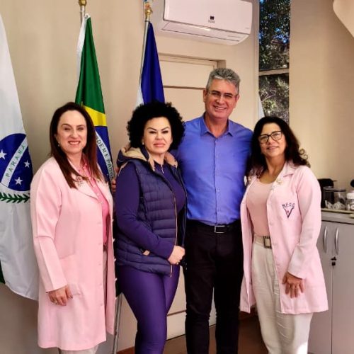 Kuller se reúne com a Rede Feminina de Combate ao Câncer