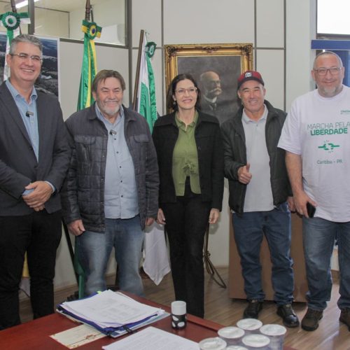 Cristina Graeml, pré-candidata ao Senado, visita Teixeira Soares ao lado de lideranças regionais