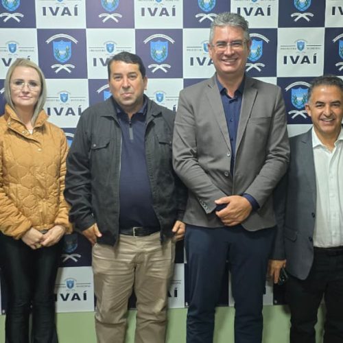 ASCAMSUL fortalece integração regional em visita institucional ao prefeito de Ivaí