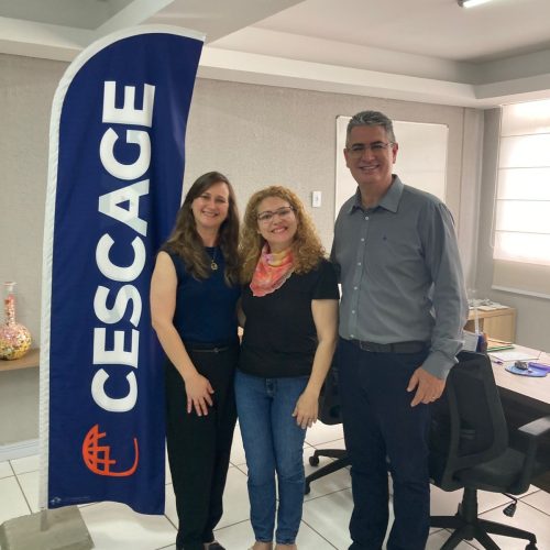 Julio Kuller se reúne com diretora do CESCAGE, em busca de parcerias