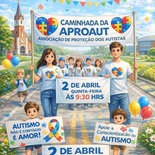 Aproaut faz caminhada em prol da inclusão