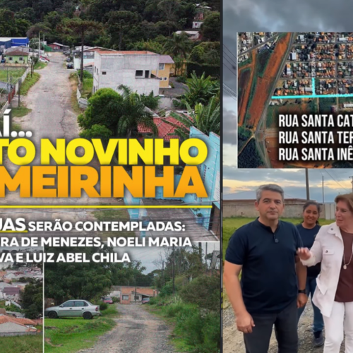 Ponta Grossa avança na pavimentação das ruas