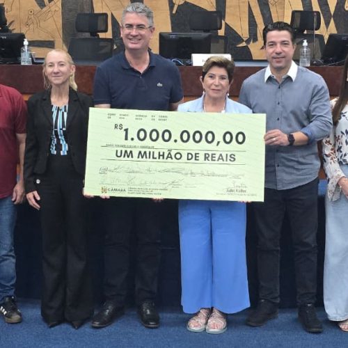 Câmara Municipal antecipa R$1 milhão à Prefeitura para auxiliar nas ações emergenciais após fortes chuvas