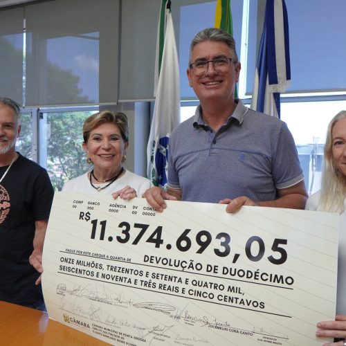 Câmara de Ponta Grossa, sob gestão de Julio Kuller, devolve mais de R$ 11 milhões à Prefeitura