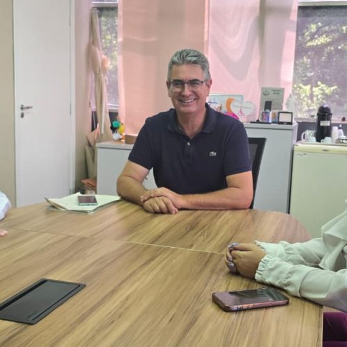 Presidente da Câmara, Júlio Küller, recebe direção do Hospital Bom Jesus em reunião institucional