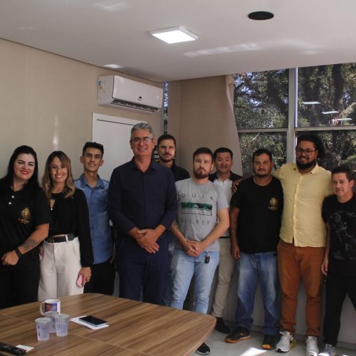 Grupo Lions visita à Câmara Municipal