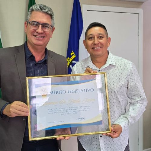 Sargento Guiarone é homenageado com o Mérito Legislativo