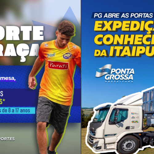 Cidade avança no incentivo ao esporte e ao conhecimento